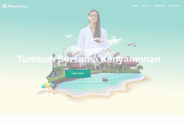 Houzez theme site design template sample