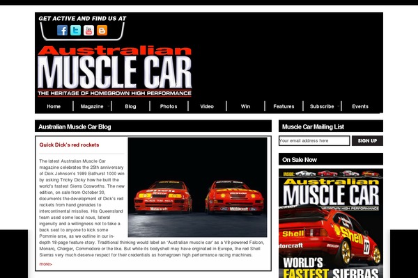 musclecarmag.com.au site used QuickPic