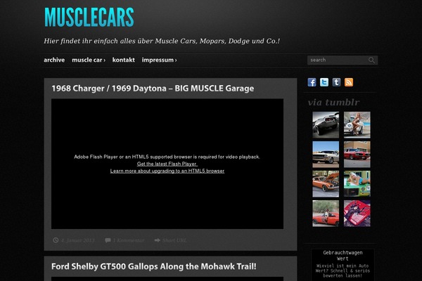 Site using Fancybox Plus plugin