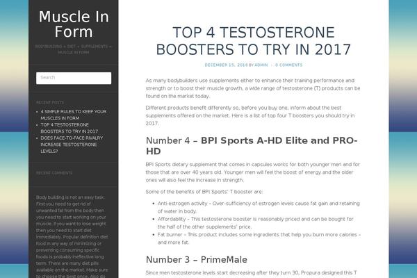 Flat theme site design template sample