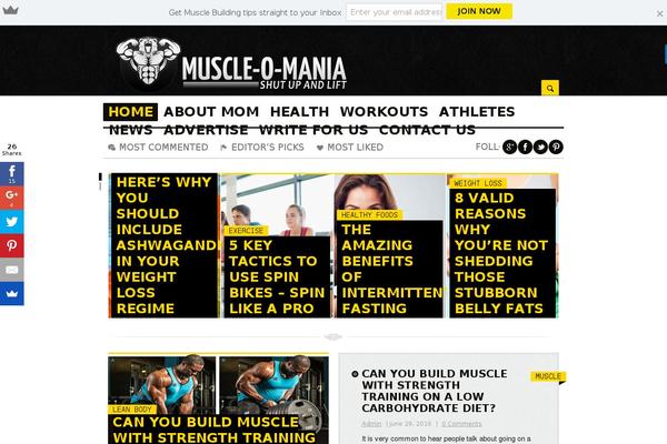 muscleomania.com site used NewsSetter