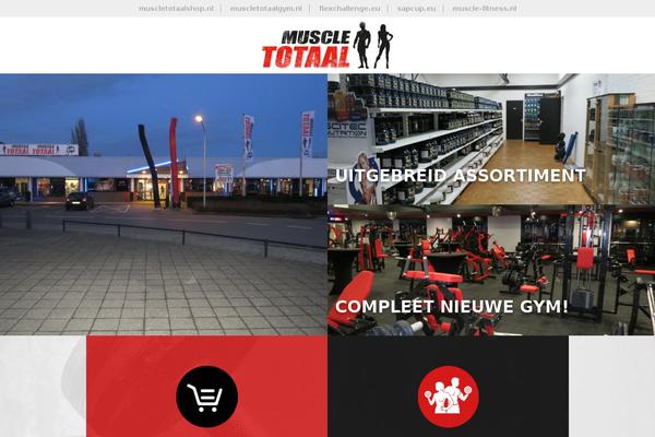 muscletotaal.nl site used Muscletotaal