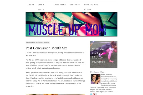Site using About Me 3000 widget plugin