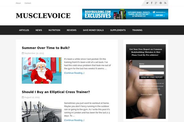 Schema theme site design template sample