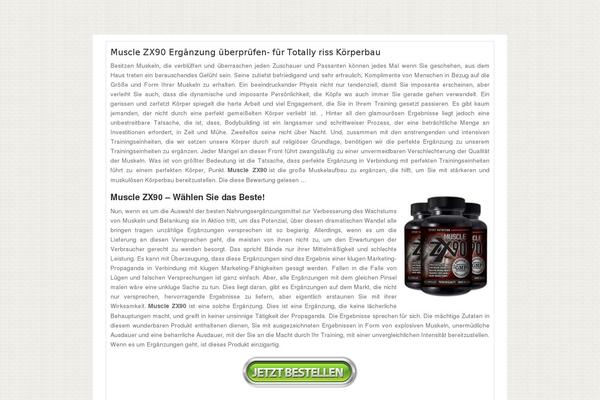 Falcon theme site design template sample