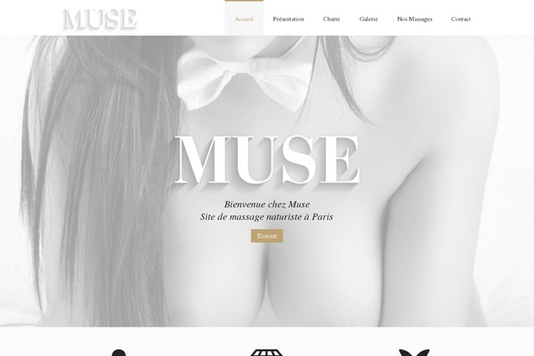 Muse theme site design template sample