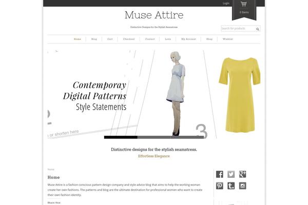 Maya theme site design template sample