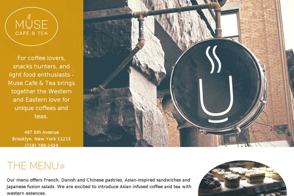 Muse theme site design template sample
