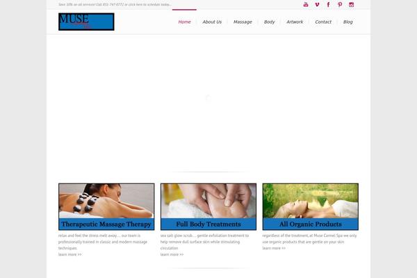 musecarmelspa.com site used Carmel