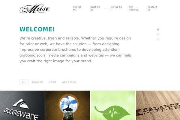 GridStack theme site design template sample
