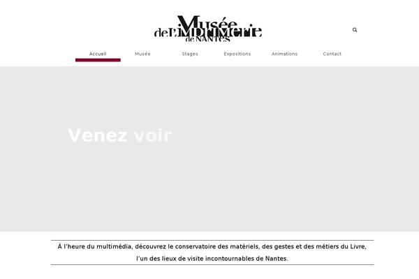 Proxima theme site design template sample