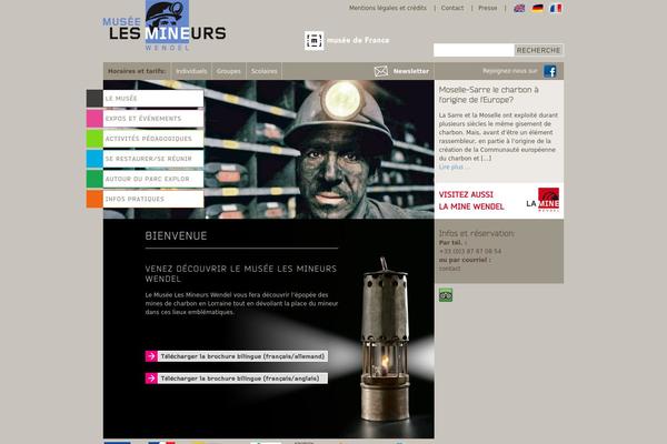 musee-les-mineurs.fr site used Les-mineurs_theme