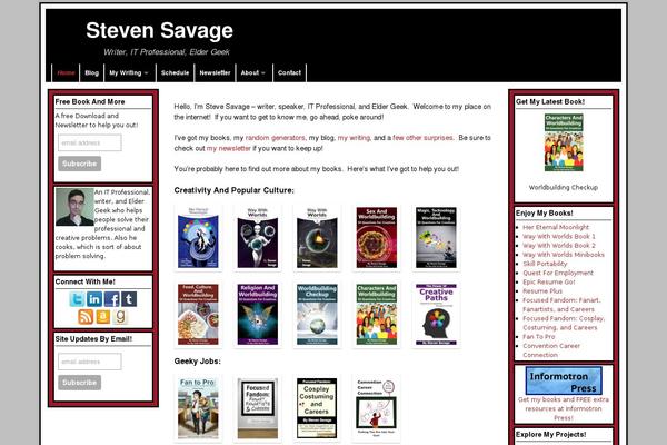 Weaver II pro theme site design template sample