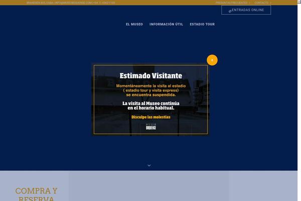 Uncode theme site design template sample