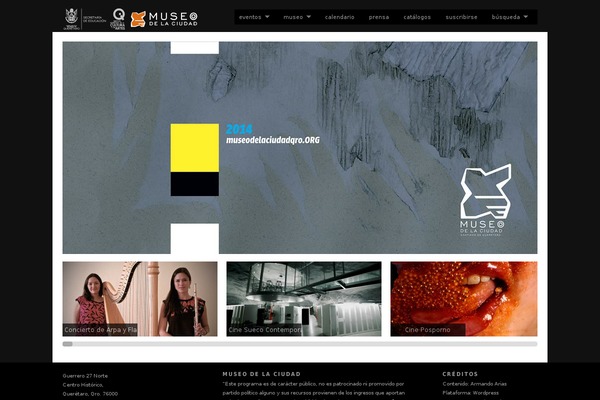museodelaciudadqro.org site used Favblog