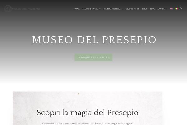 Divi theme site design template sample