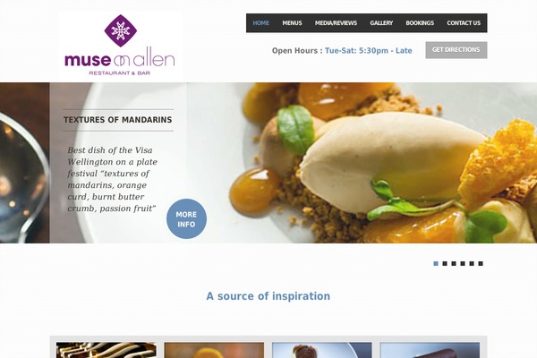 Feast theme site design template sample