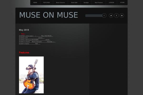 Pianoblack theme site design template sample