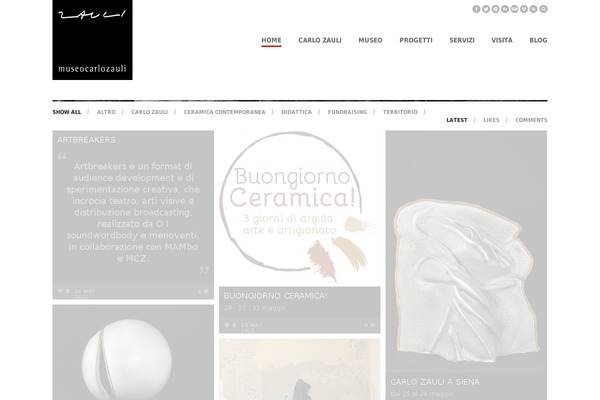 Inspire theme site design template sample