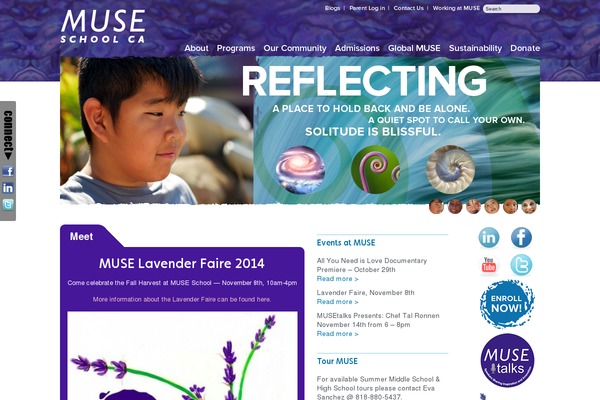 Muse theme site design template sample