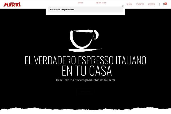 Baristawp-child theme site design template sample