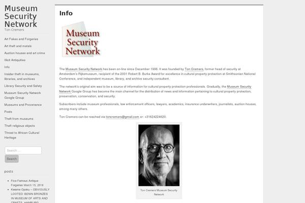 Argent theme site design template sample