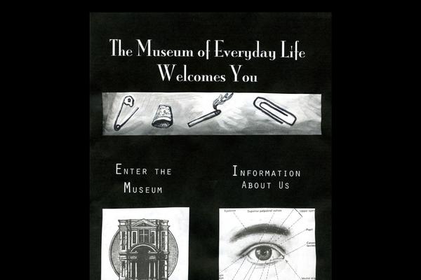 museumofeverydaylife.org site used Everyday