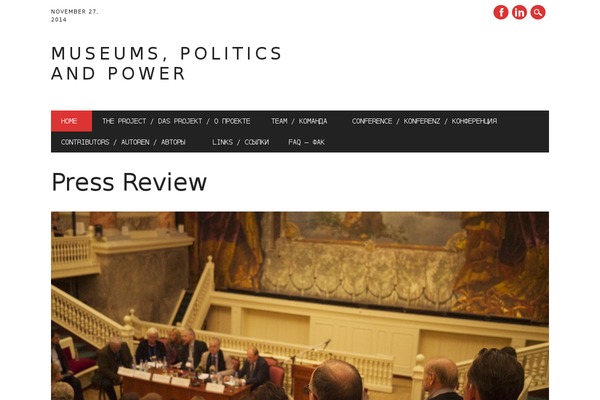 The Newswire theme site design template sample