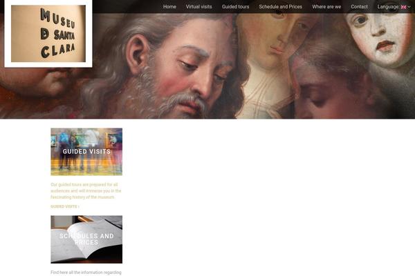 Vestige theme site design template sample