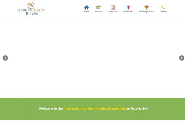 mushroomhousedaycare.org site used Mushroom