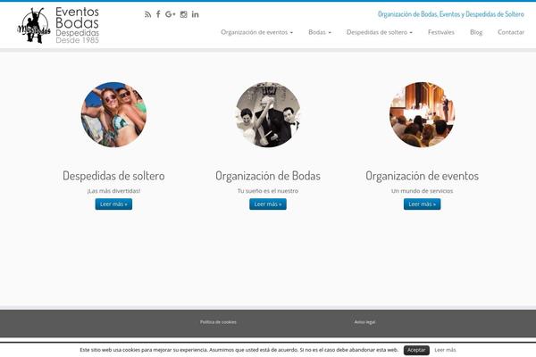 Customizr theme site design template sample