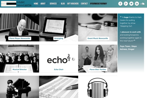 Studiofolio theme site design template sample