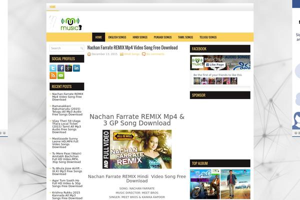 Triplex theme websites examples