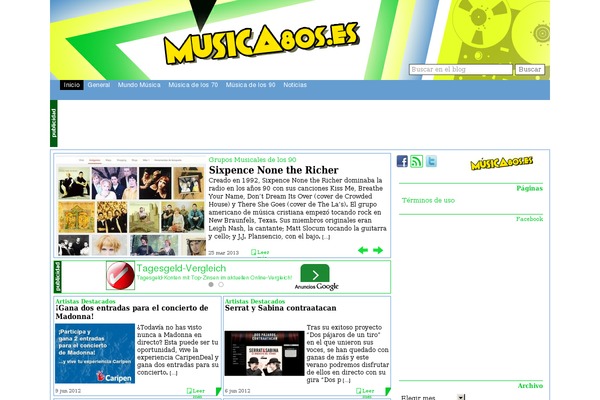 Cogone theme site design template sample