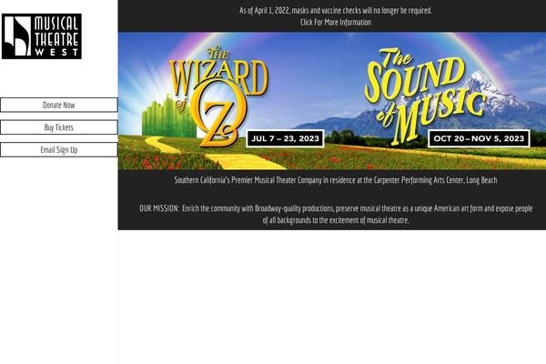 Site using Spektrix plugin