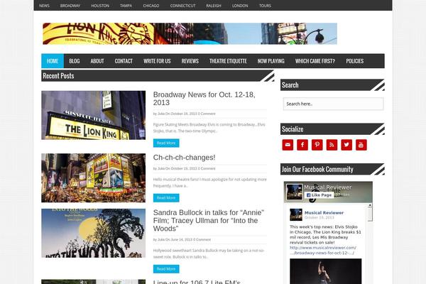 BresponZive theme site design template sample