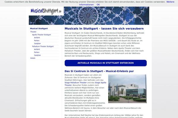 musicalstuttgart.de site used Musical