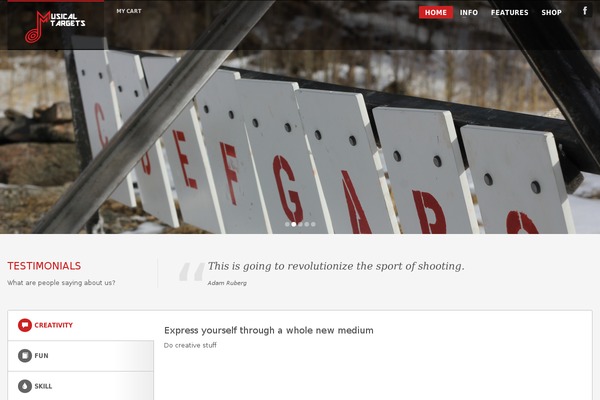Site using CuteSlider plugin