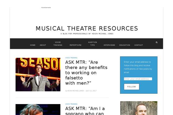 musicaltheatreresources.com site used Anemone