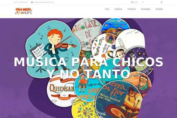 Site using Compact WP Audio Player plugin