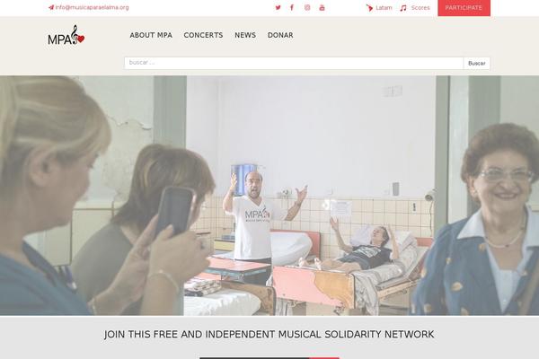 Site using One-page-navigator plugin