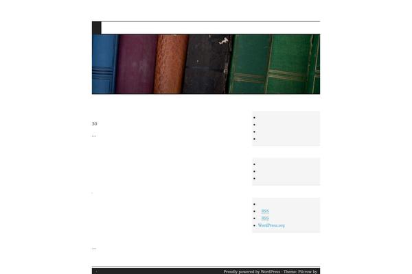 Pilcrow theme site design template sample