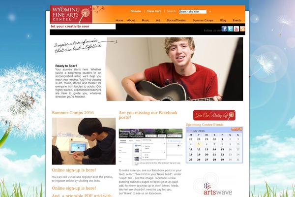 Site using FT Calendar plugin