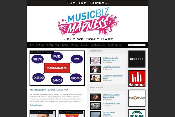 Gazette theme site design template sample