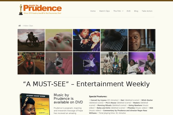 Aware theme site design template sample