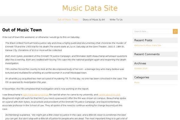 ForeverWood theme site design template sample