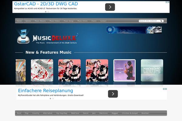 Template2 theme site design template sample