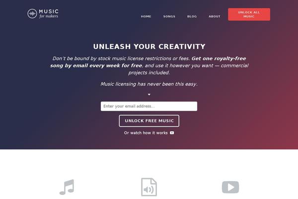 Site using Waveplayer plugin