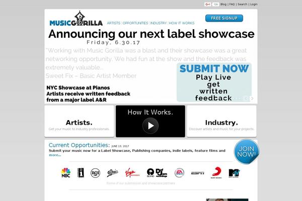Site using Slickr Flickr plugin