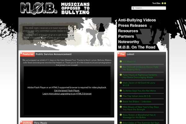 Site using Flickr-mini-gallery plugin